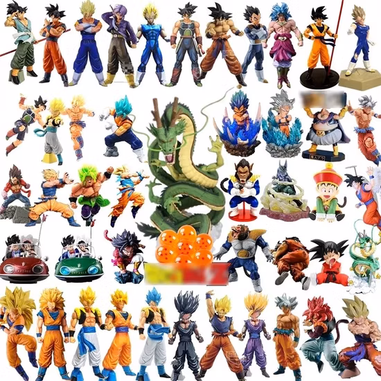 Tombotoys Juguetes Dragon Ball figurine d'action personnalisée jouet enfants enfants jouet en plastique en gros Naruto Action Figure d'anime