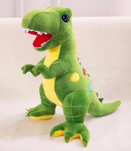 Cadeau de souvenirs promotionnels personnalisés jouet en peluche dinosaure animal sauvage trousseau