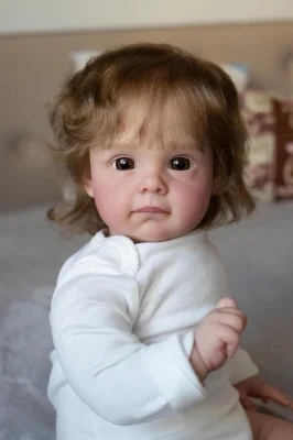 Poupées de bébé Reborn réalistes de 60 Cm, corps en tissu à collectionner, jouet pour nouveau-né garçon, poupées pour tout-petits, cadeaux d'anniversaire et de noël